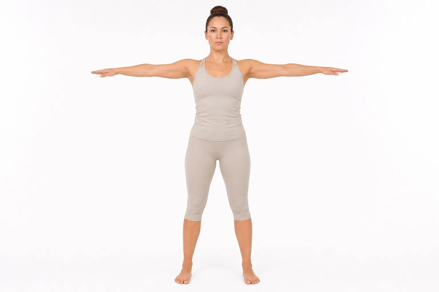 Interactive body map — tap a glowing point to explore treatments